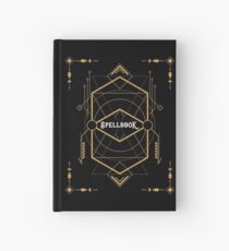 Wizard Spellbook - Magic and Curses Wizardry and Witchcraft Tabletop RPG Gaming Hardcover Journal