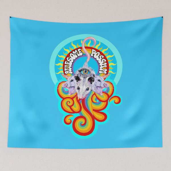 Item preview, Awesome three headed possum  designed and sold by Joanne Neubauer.