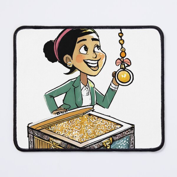 Item preview, Lady Treasure Finder designed and sold by omerfdln34.