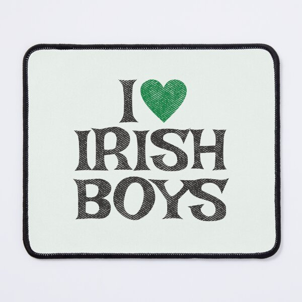 Item preview, I Love Irish Boys Funny Irish Husband Boyfriend Grunge Heart designed and sold by alenaz.