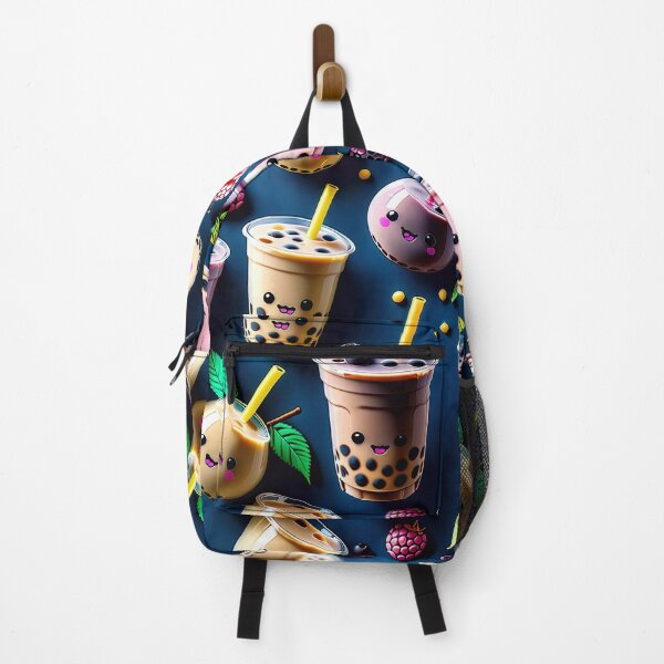 Item preview, Kawaii Bubble Boba Tea Pattern designed and sold by TheArtOfPat.