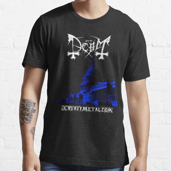 Item preview, The True DC Heavy Metal Logo designed and sold by Metal Chris.