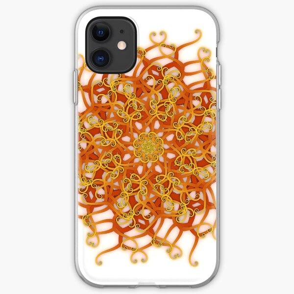 Organic Swurl 387 Number two iPhone Soft Case