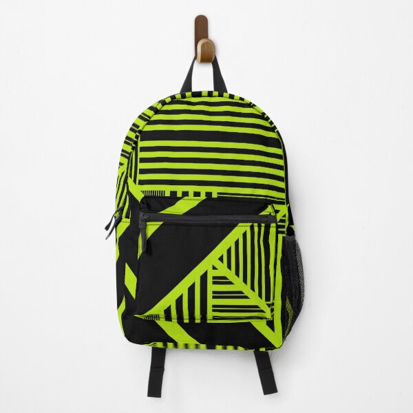Item preview, Triangle stripes 2 in Lime Green and Black designed and sold by LAEC-Shop.