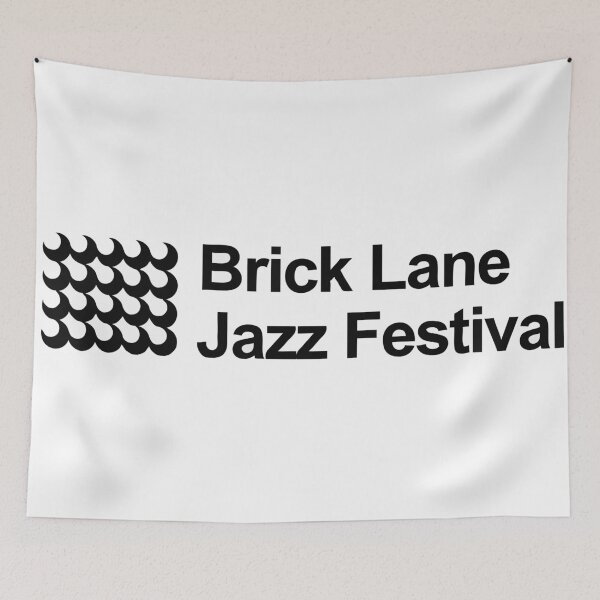 Item preview, Brick Lane Jazz Festival Logo Black designed and sold by KeiraLawrence.