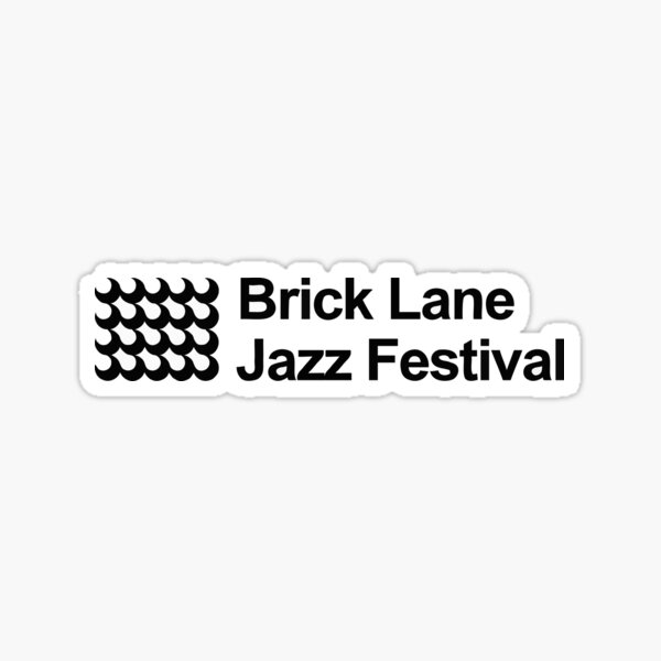 Item preview, Brick Lane Jazz Festival Logo Black designed and sold by KeiraLawrence.
