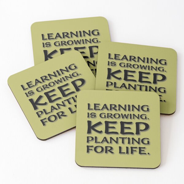 Item preview, (BF) Learning is growing. Keep planting for life. designed and sold by greatvibes4u.