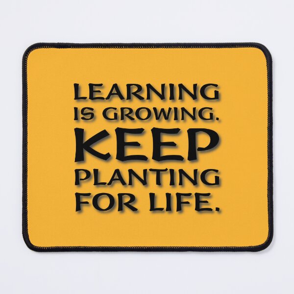 Item preview, (BF) Learning is growing. Keep planting for life. designed and sold by greatvibes4u.