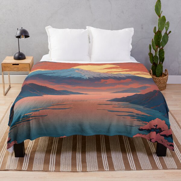Item preview, Revellion - A Contemporary Ukiyo-e Nature Landscape designed and sold by Kijiermono.