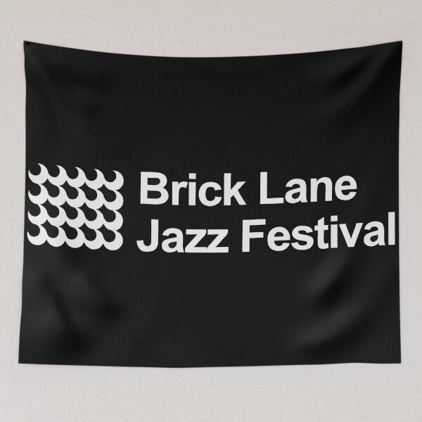 Item preview, Brick Lane Jazz Festival Logo White designed and sold by KeiraLawrence.