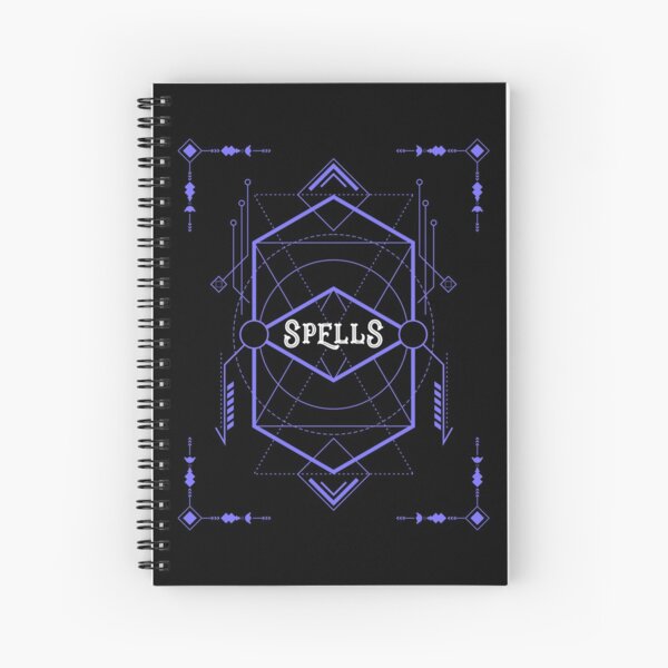 Artikel-Vorschau von Zauber - Zauberer- und Hexen-Zauberbuch - Hexerei und Zauberei Tabletop-RPG-Gaming, designt und verkauft von pixeptional.