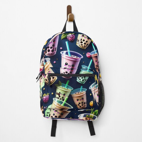 Item preview, Kawaii Bubble Boba Tea Pattern designed and sold by TheArtOfPat.