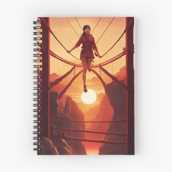 Item preview, Asian woman crossing a rop designed and sold by m-y-A-I-A-R-T-.