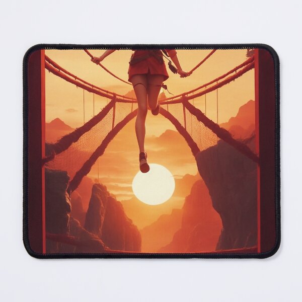 Item preview, Asian woman crossing a rop designed and sold by M-Y-A-R-T-.