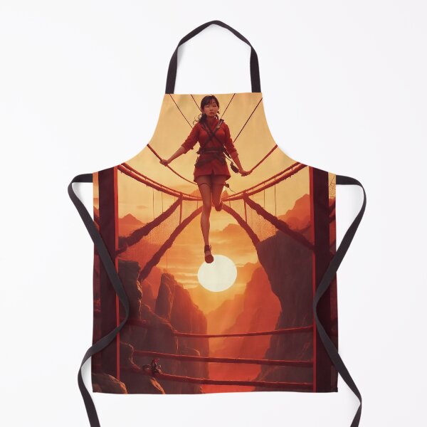 Item preview, Asian woman crossing a rop designed and sold by M-Y-A-R-T-.
