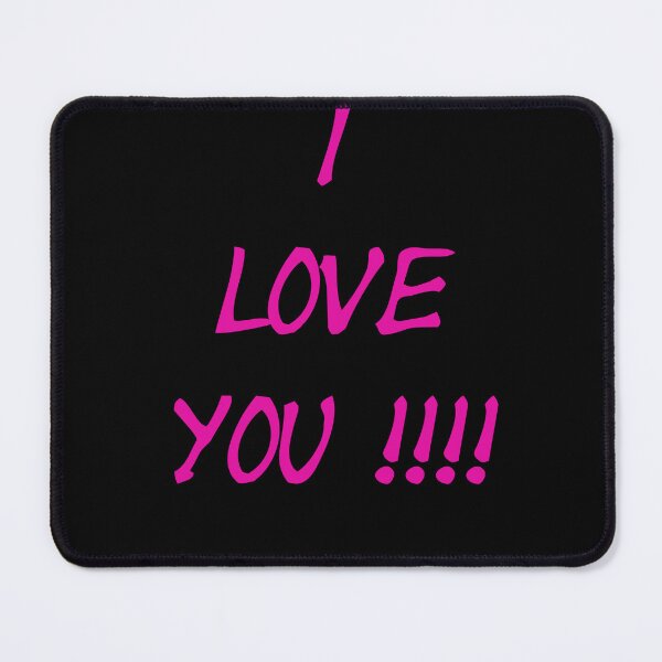 Item preview, "Taniec Miłości: Różowy Napis 'I LOVE YOU !!!'" designed and sold by pixelperfecto12.