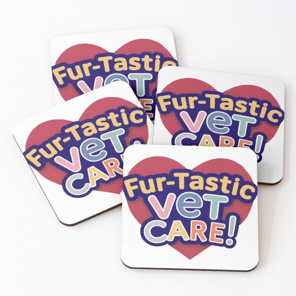 Item preview, Fur-Tastic Vet Care Veterinary Medicine Animal Clinic Pet Doctor designed and sold by Cr320.