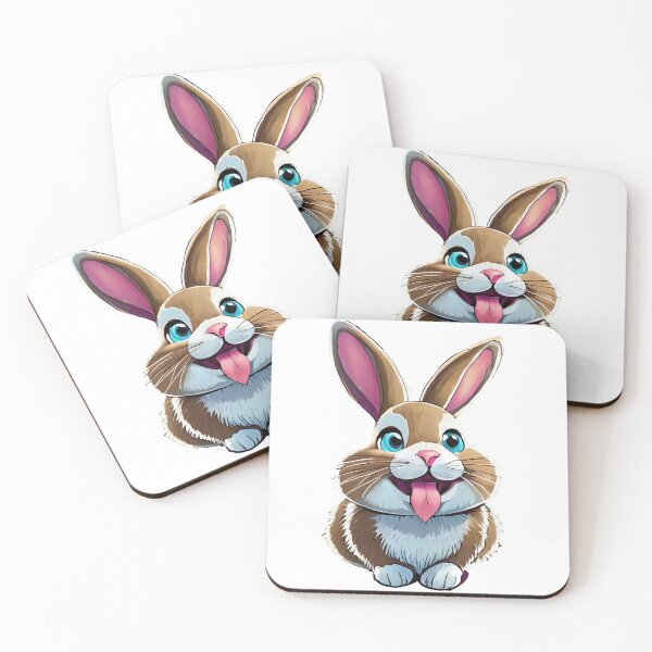 Item preview, Cute Rabbit Who Makes A Tongue designed and sold by omerfdln34.