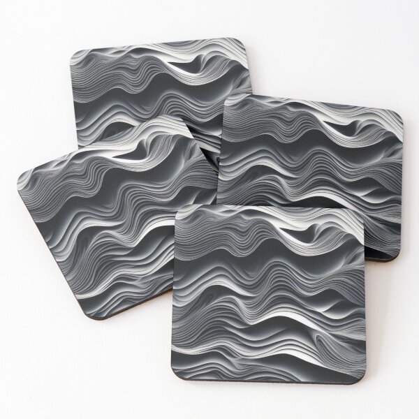 Item preview, Tidal Waves | Abstract designed and sold by BeeTheArtCo.