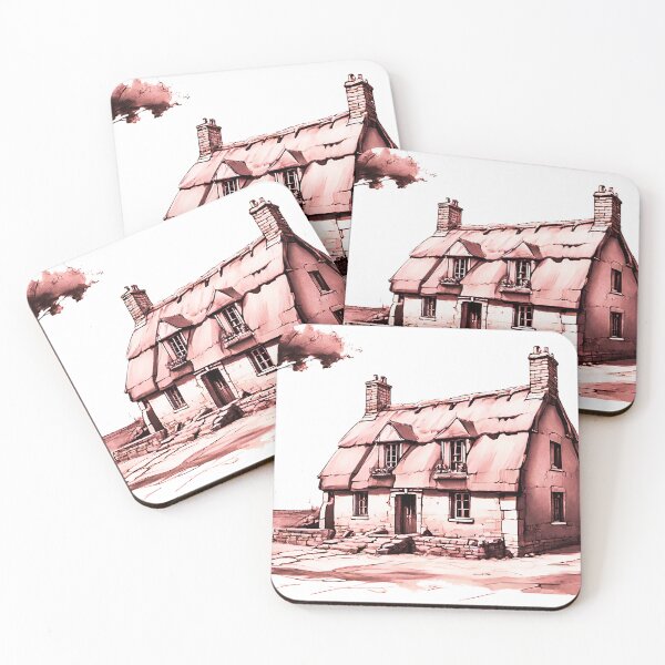 Item preview, Just a Poor British House designed and sold by OnlyClassicArt.
