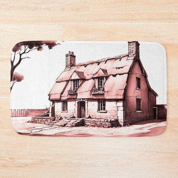 Item preview, Just a Poor British House designed and sold by OnlyClassicArt.