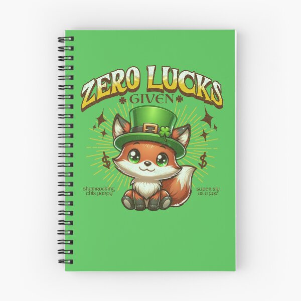 Item preview, Zero Lucks Given St Patrick's Day designed and sold by DetourShirts.