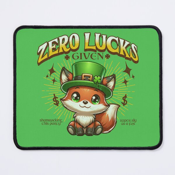 Item preview, Zero Lucks Given St Patrick's Day designed and sold by DetourShirts.