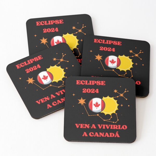 Item preview, COME SEE IT IN CANADA, ECLIPSE 2024 designed and sold by stickersrafisa.