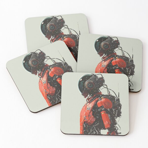 Item preview, Cyberpunk Robot Art designed and sold by nomiraclehere.