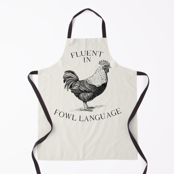 Item preview, Fluent in Fowl Language Vintage Farm designed and sold by darkskydelights.