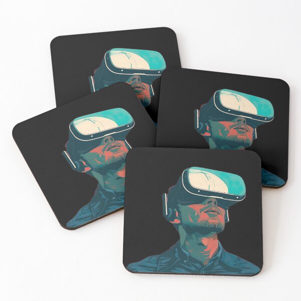 Item preview, Virtual Reverie: Abstract Art Inspired by the VR Headset Realm designed and sold by iQuorra.