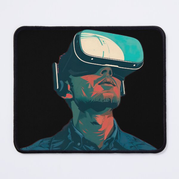 Item preview, Virtual Reverie: Abstract Art Inspired by the VR Headset Realm designed and sold by iQuorra.