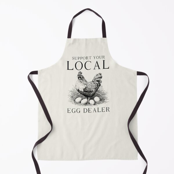 Item preview, Support Your Local Egg Dealer Funny Chicken Farm designed and sold by darkskydelights.