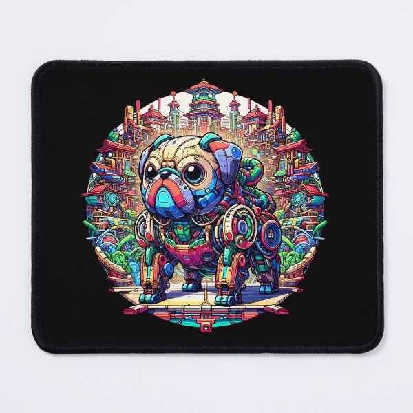 Item preview, Cyber Pug designed and sold by ghastlygraphix.