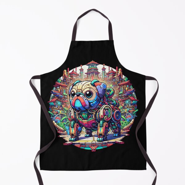 Item preview, Cyber Pug designed and sold by ghastlygraphix.