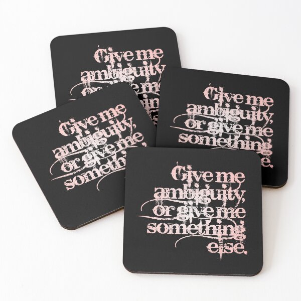 Item preview, Give me ambiguity, or give me something else. v.2 designed and sold by x1brett.