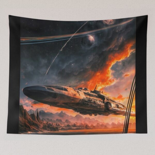 Item preview, space journey designed and sold by KolorowySwiata.
