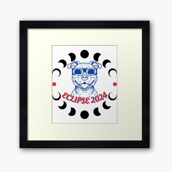 Item preview, CANINE ECLIPSE 2024 designed and sold by stickersrafisa.