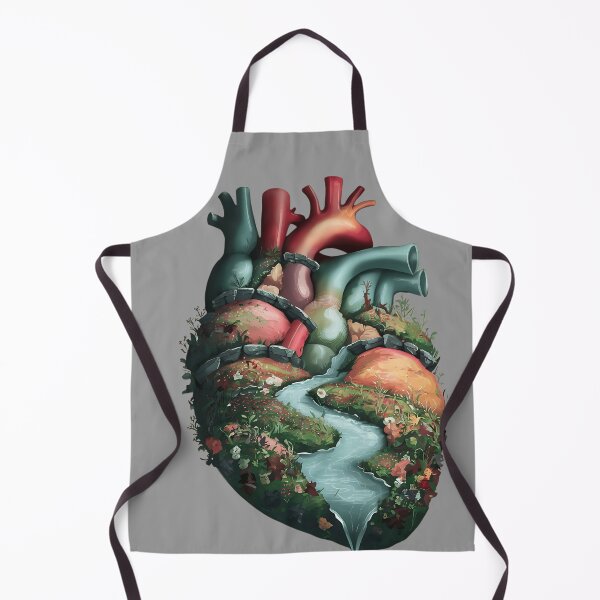 Item preview, Floral Heart Illustration Nature Inspired designed and sold by najega911.
