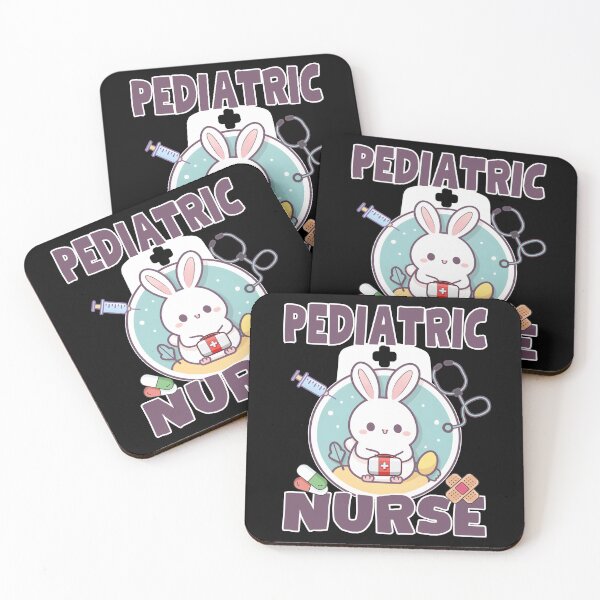 Item preview, Cute Rabbit Pediatric Nurse Healthcare Professional Patient designed and sold by BunBuntheDog-.