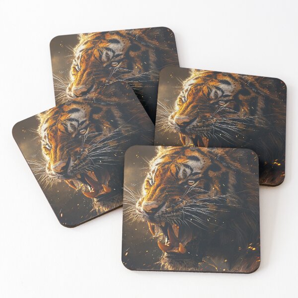 Item preview, Ferocious Tiger Mukesh  designed and sold by OccultDreams.