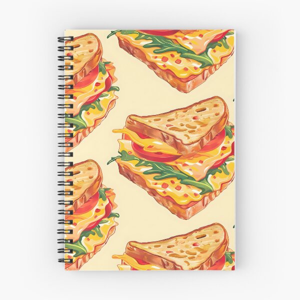Item preview, Tiled Pimento Cheese Sandwich Pattern designed and sold by dcrc.
