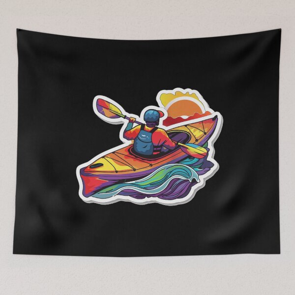 Item preview, Kayak lover sunset design designed and sold by SmileshareShop.