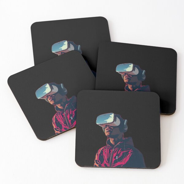 Item preview, Beyond Boundaries: Abstract Art Inspired by VR Headset designed and sold by iQuorra.