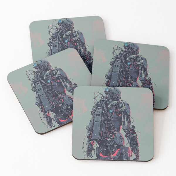 Item preview, Cyberpunk Robot Art designed and sold by nomiraclehere.