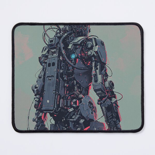 Item preview, Cyberpunk Robot Art designed and sold by nomiraclehere.