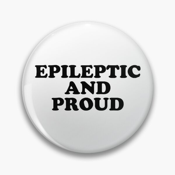 Item preview, epileptic and proud designed and sold by wordswithfonts.