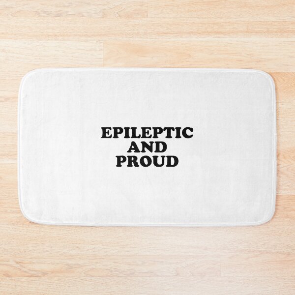Item preview, epileptic and proud designed and sold by wordswithfonts.