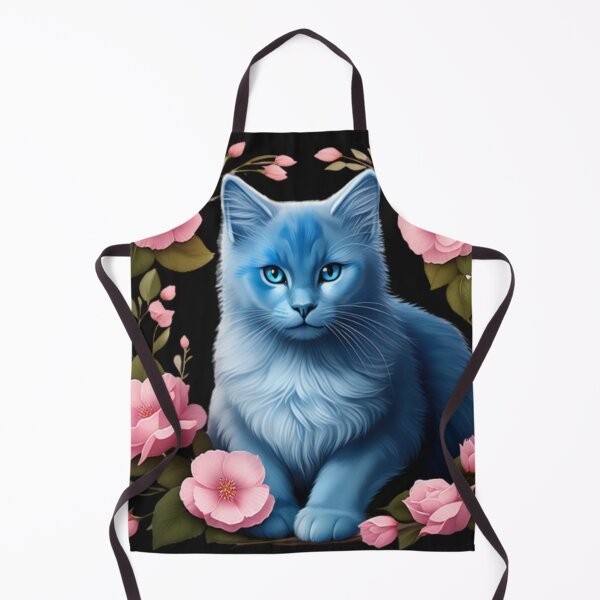 Item preview, Russian blue cat designed and sold by aipaint.