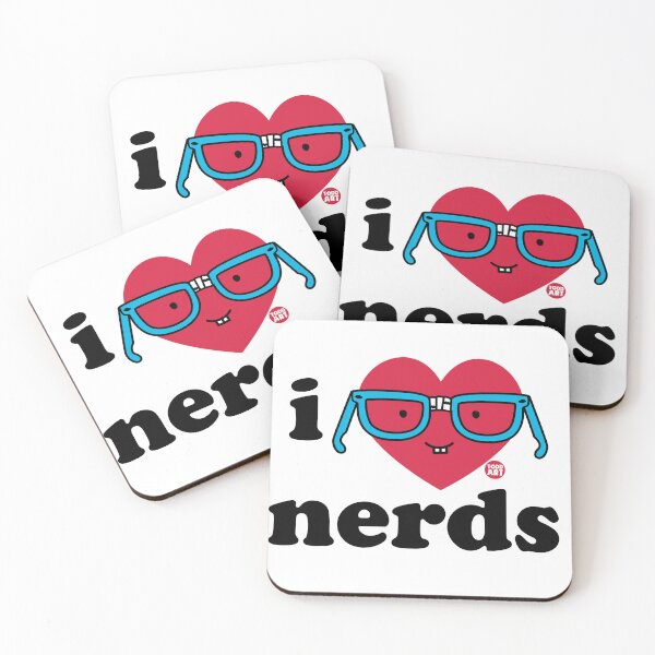 Item preview, HEART NOGGIN - I LOVE NERDS designed and sold by TODD GOLDMAN.
